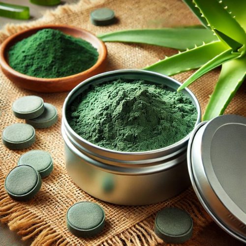 Aldeléna Spirulina-Aloe Vera Agyag Maszk zöld agyaggal